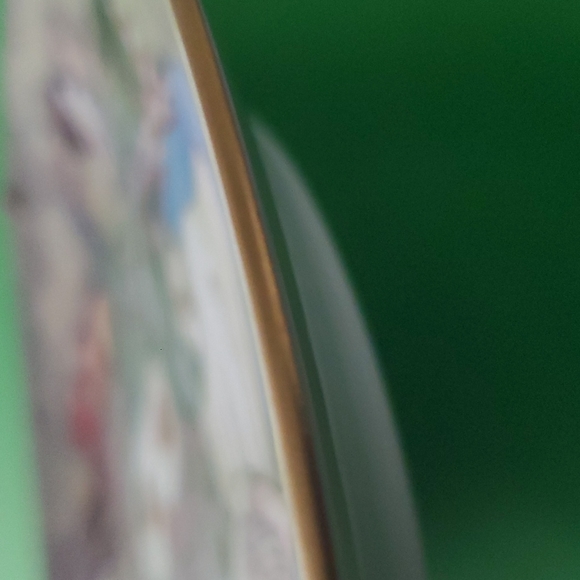 VTG Alice In Wonderland ALICE THE CROQUET GAME Collectors Plate 24K Gold Trim - Picture 6 of 8